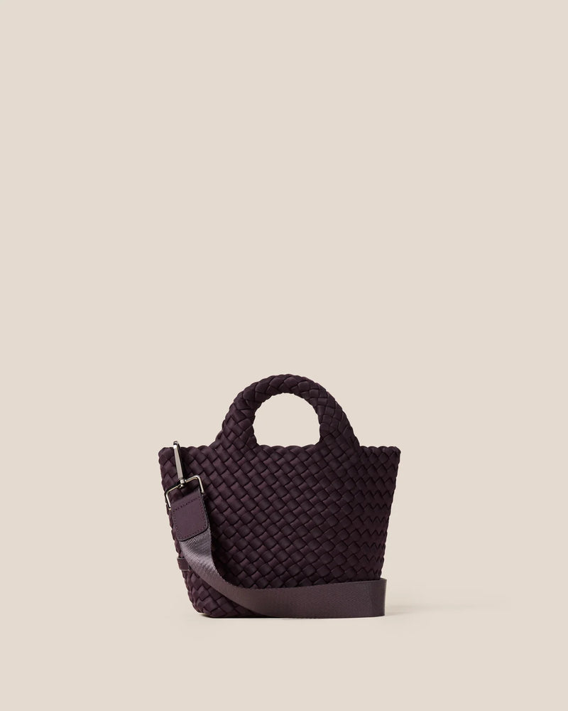 St. Barths Petit Tote in Aubergine
