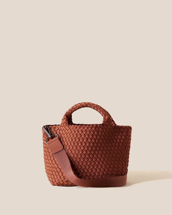 St. Barths Small Tote in Adobe