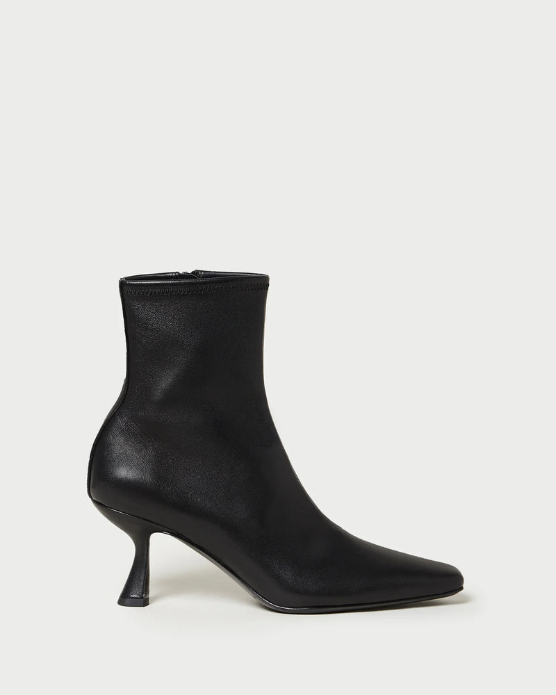 Thandy Black Curved Heel Boot