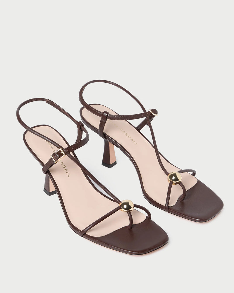 Triana Espresso Mid−Heel Sandal