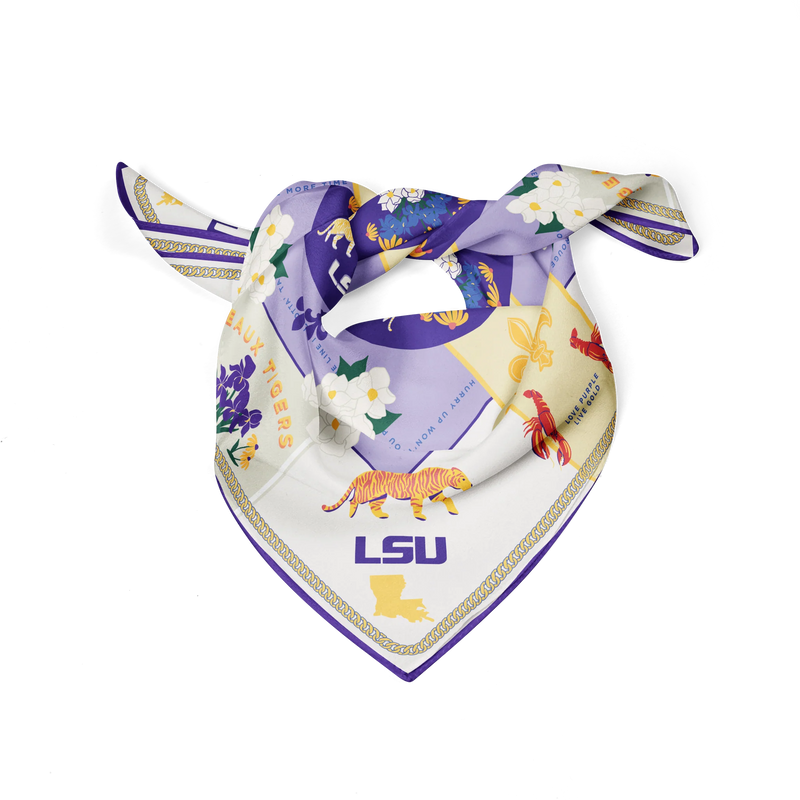 LSU Tigers Saturday Scarf