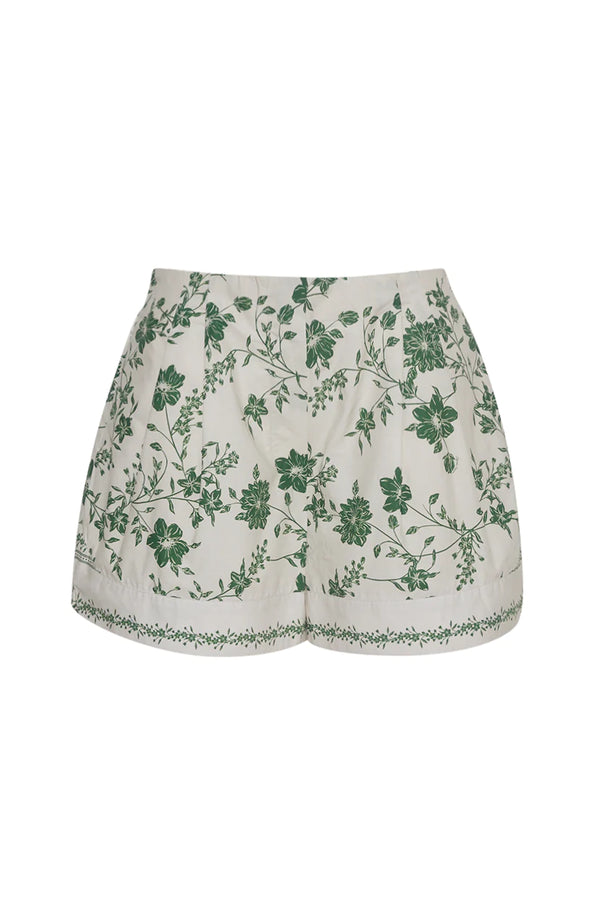 Trish Shorts in Meadow Mist Mint Green