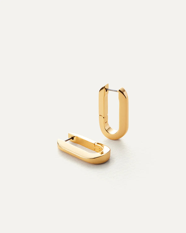 U-Link Earrings in Gold