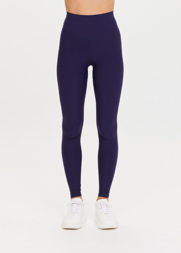 Peached 28in High Rise Pant in Navy