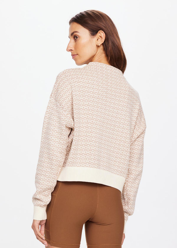 Castilla Clara Knit Crew in Creme