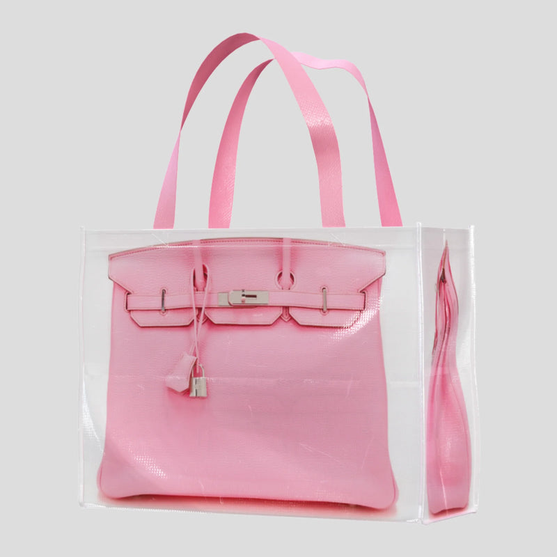 Grocery Bag in Pink