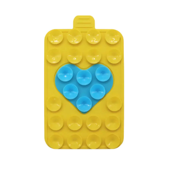 Double Heart Bestie - Yellow/Blue