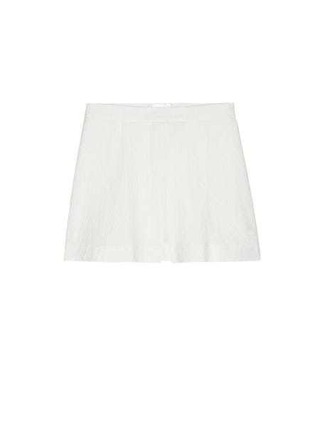 The Seersucker Short in White