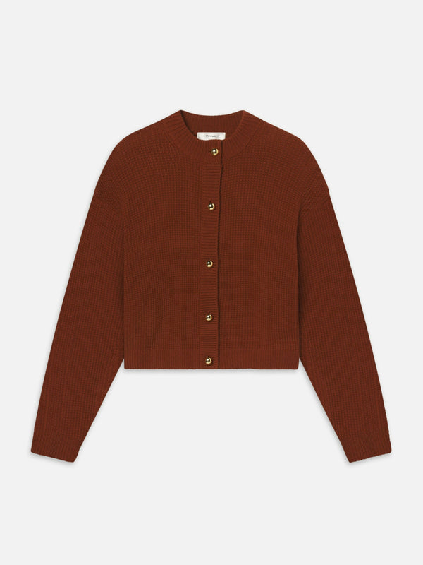 Femme Cardi in Rust