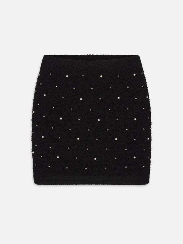 Embellished Skirt in Black