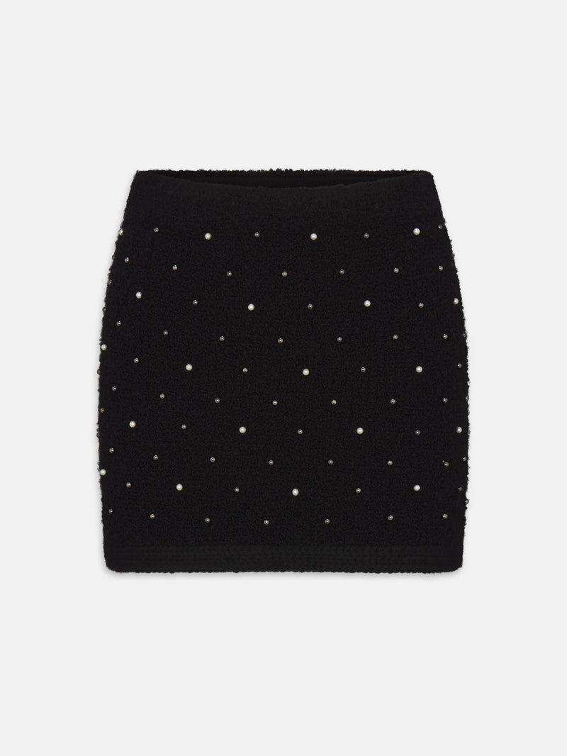 Embellished Skirt in Black