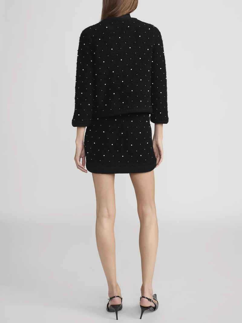 Embellished Skirt in Black