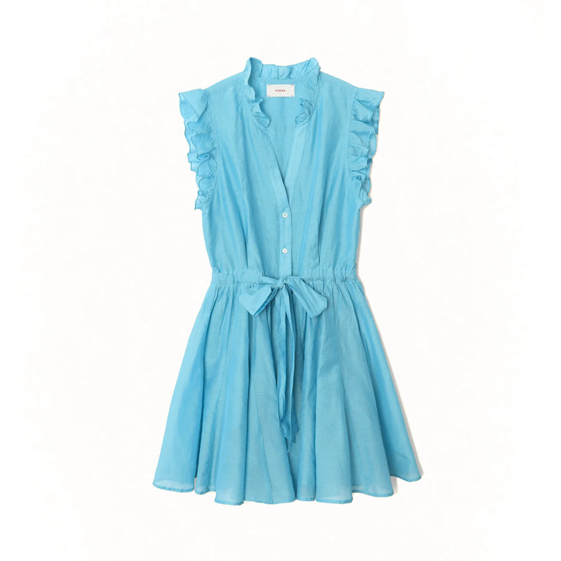 Leana Dress in Balboa Blue