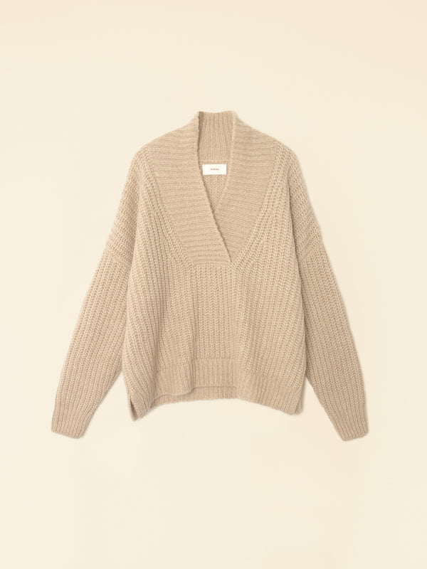 Keyes Sweater in Cream Ice