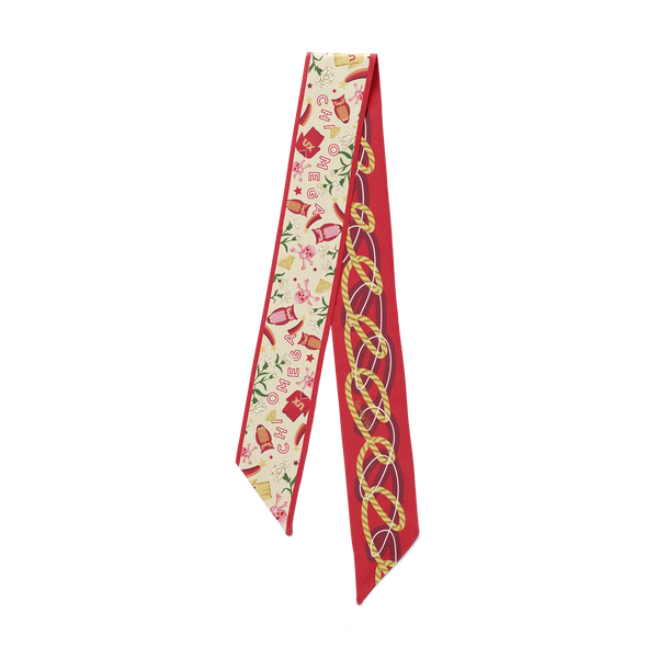 Chi Omega Twilly Scarf