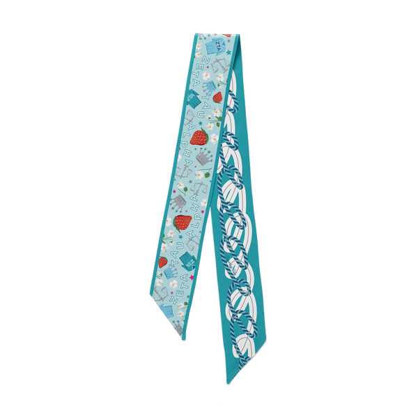 Zeta Tau Alpha Twilly Scarf