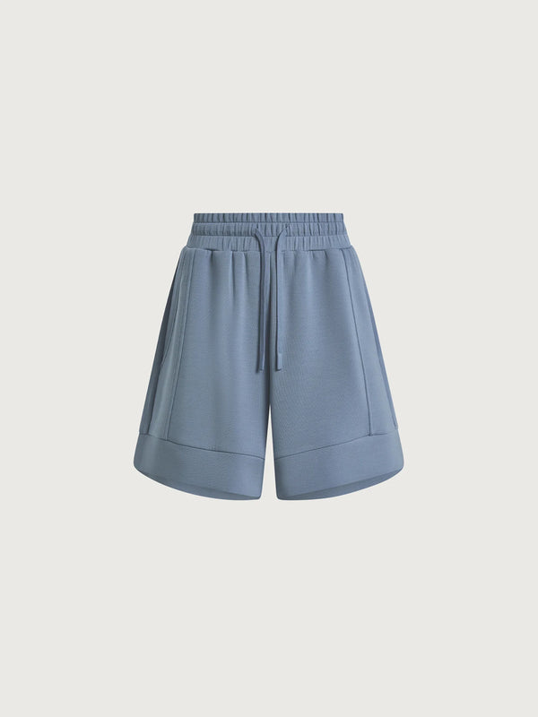 Atrium High Rise Short 4.5" in Rain Blue