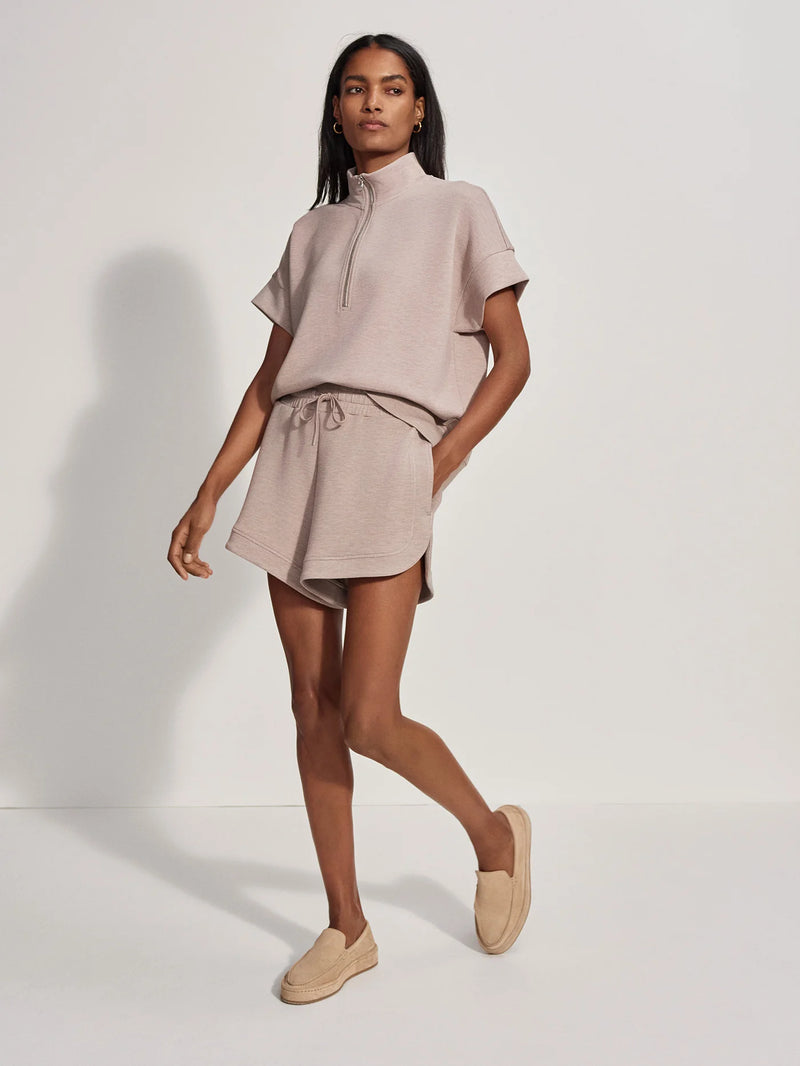 Ollie High Rise Short 3.5" in Taupe Marl
