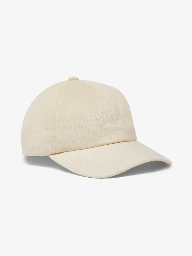 Vickers Soft Cord Cap in Egret