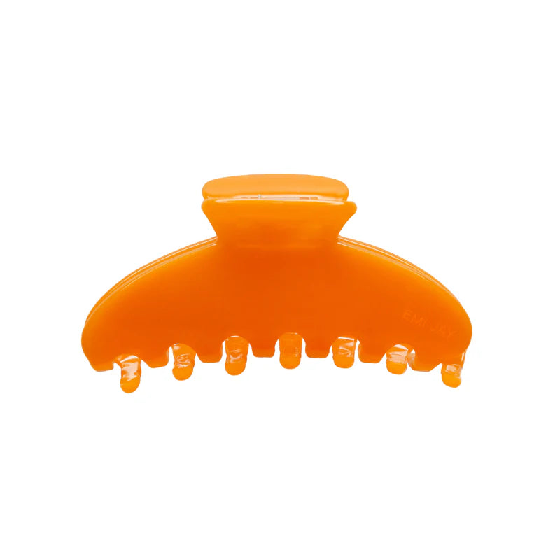One Big Effing Claw Clip in Tangerine