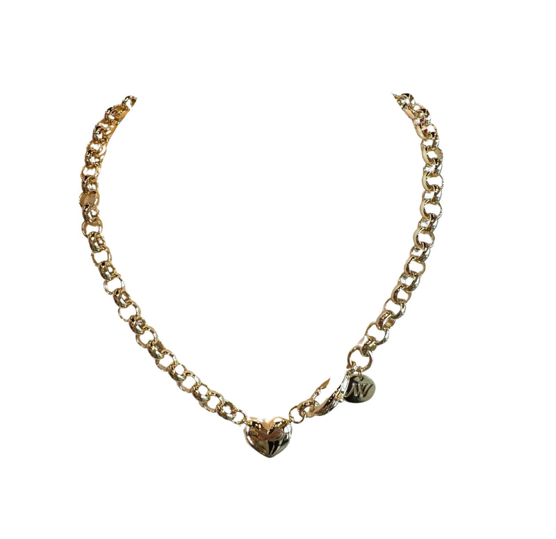 A Little Bit of LOVE Rolo Chain Necklace