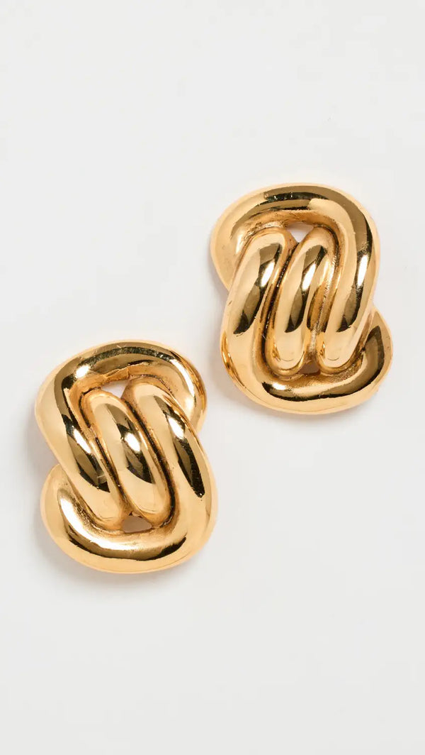 Ellis Stud Earrings in Gold