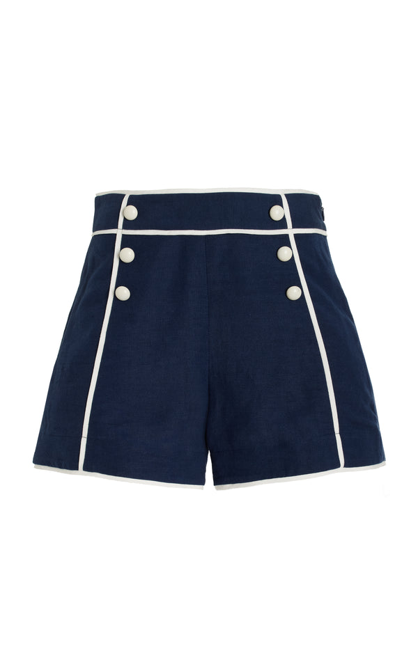 Crosby Sailor Front Short in Midnight