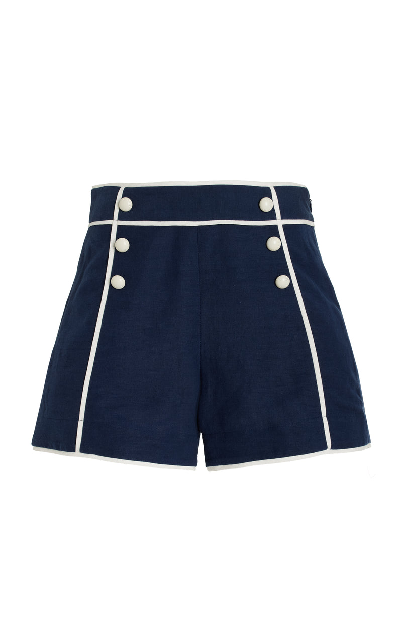 Crosby Sailor Front Short in Midnight