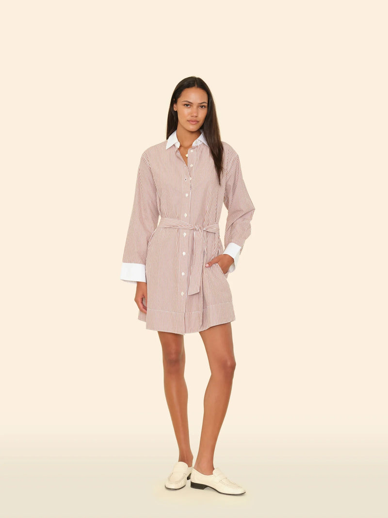 Louie Dress in Nutmeg