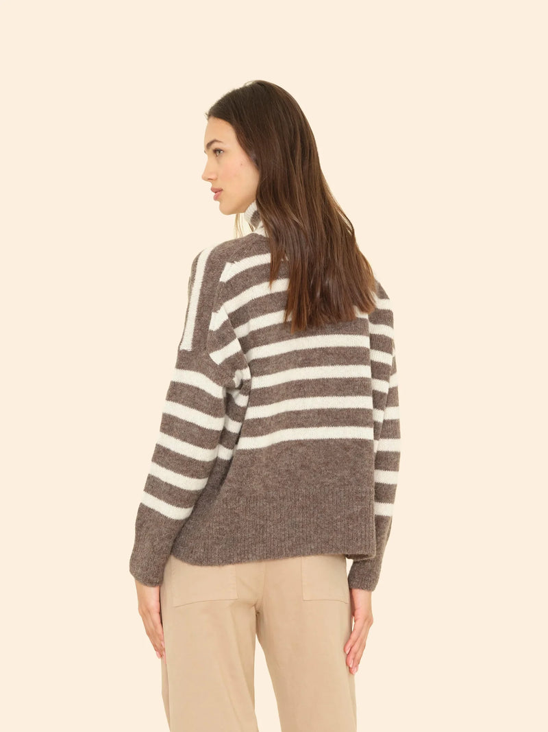 Brady Sweater in Wheat Ivory