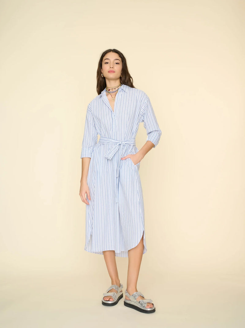 Marlowe Dress in Coastal Stripe