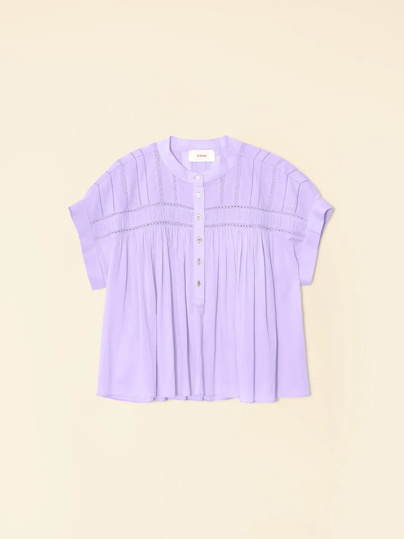 Louelle top in soft iris - Xirena – brenmarke