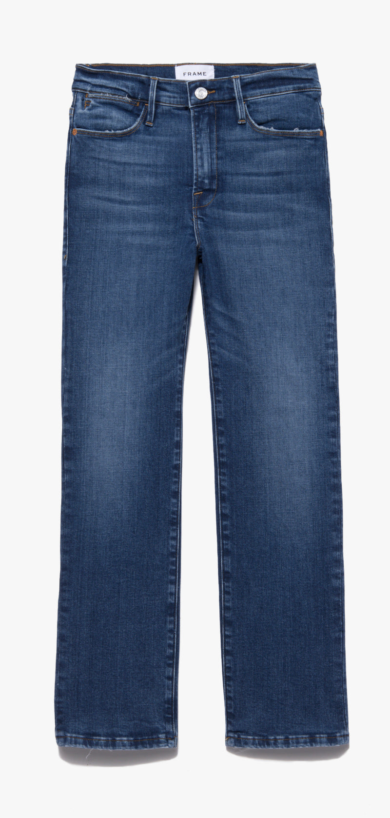 Le High Straight Denim in Earthbound